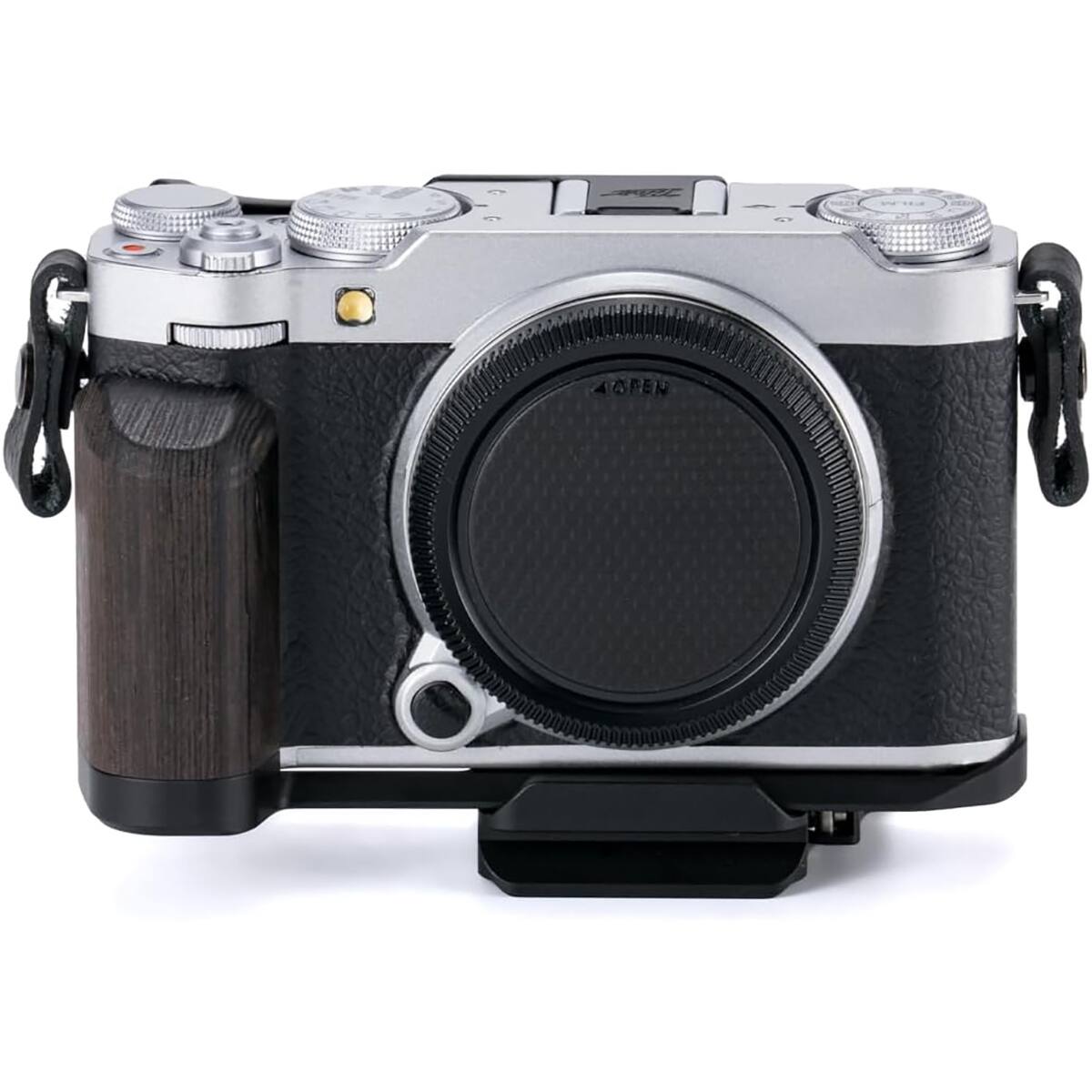 Alt View 1. Tilta - Tilta Vintage Cage Base Kit for Fujifilm X-E5 Camera, Black.