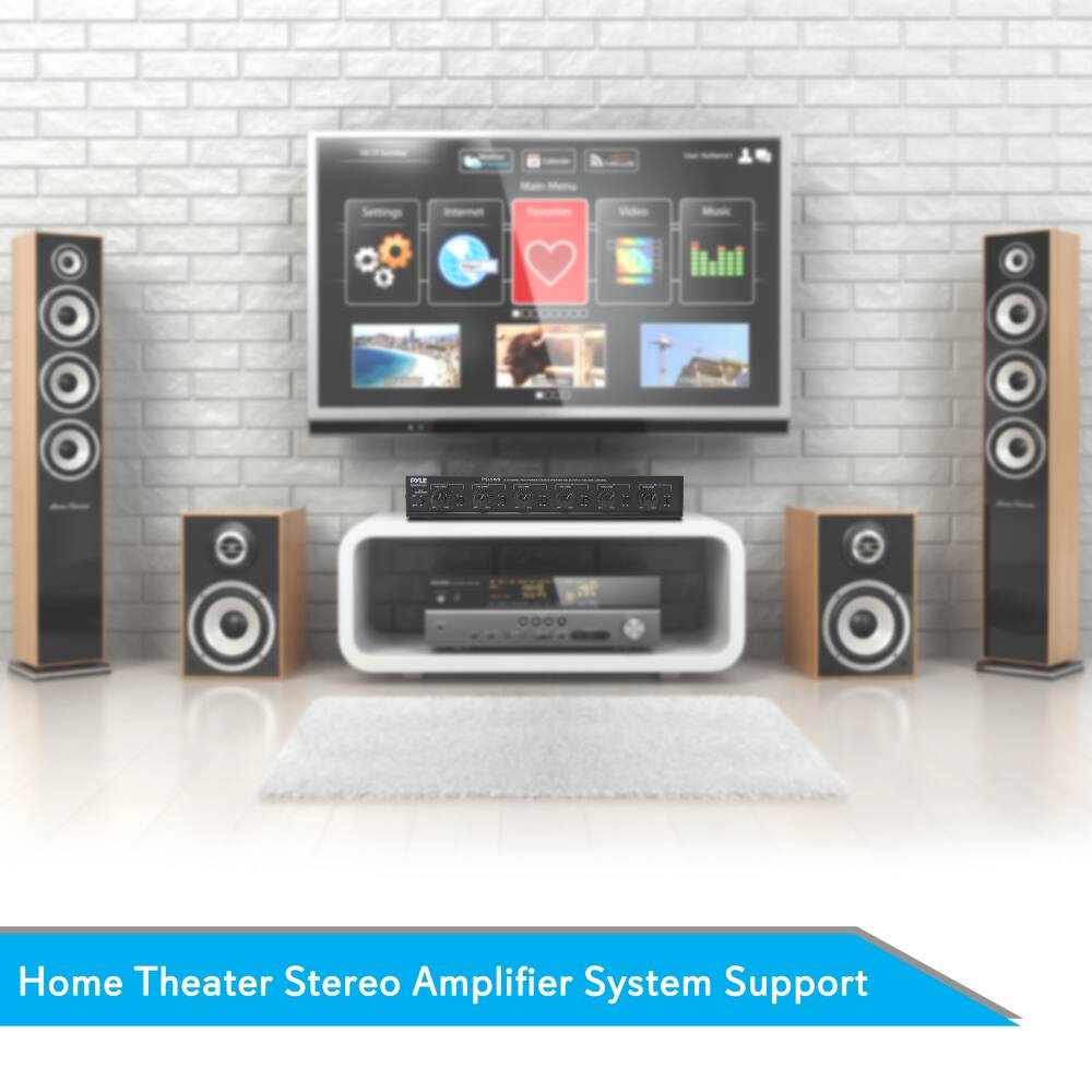 Settings Favorites  
Home Theater Stereo Amplifier System Support