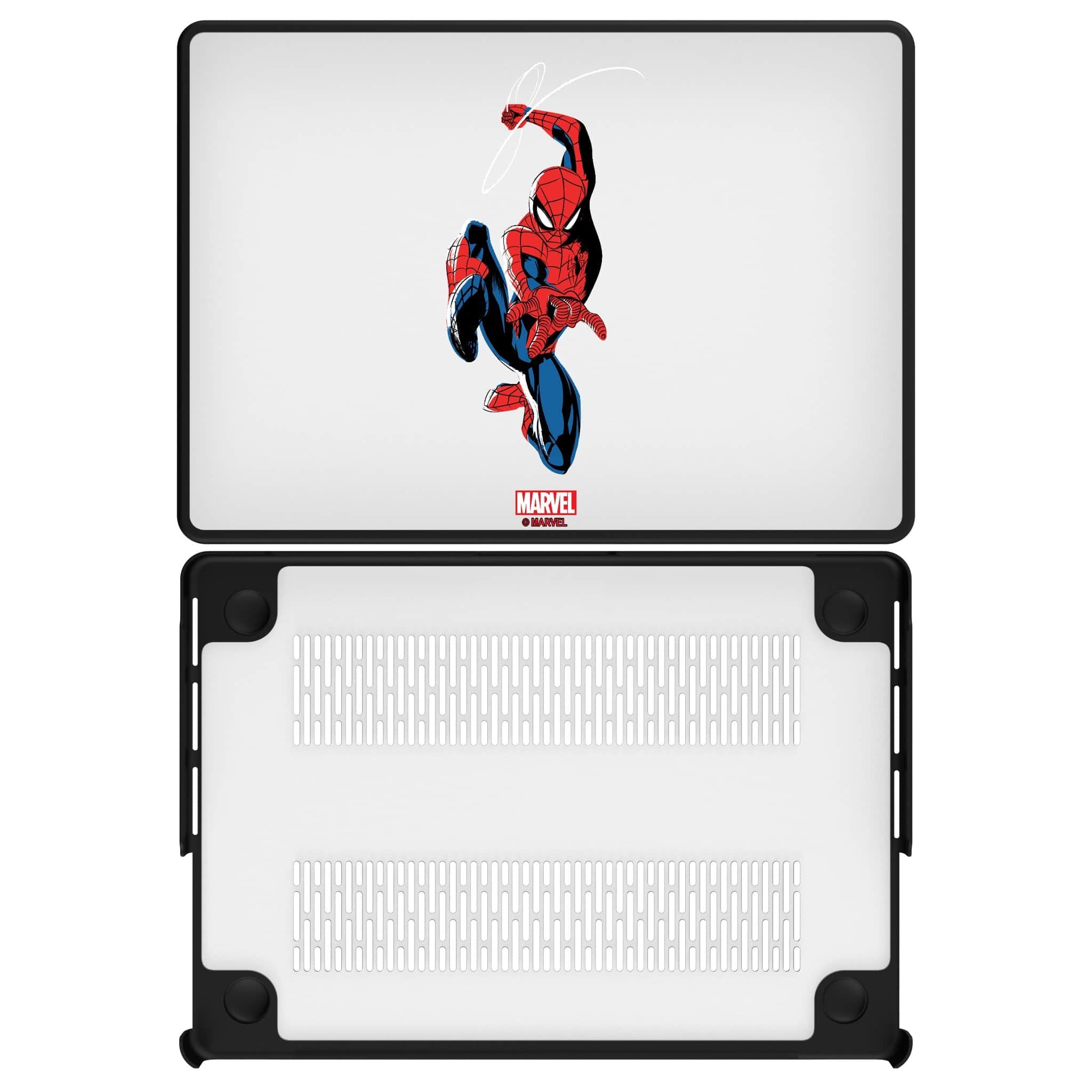 Keyscaper - Marvel Badge Laptop Case - MacBook Pro 14-inch (2021)/(2023) - Spider-Man