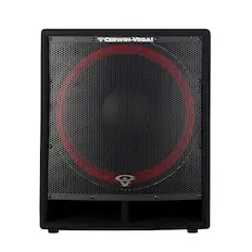 Front. Cerwin Vega - CERWIN-VEGA CVi-118S 18" Dedicated Passive Subwoofer - Black.