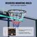 RESERVED MOUNTING HOLES
Quick and easy installation
4.84 in
4.33in
4 3.86 in
2.64 in
1.22 in
0.43 in
Packaging includes the rim, net, and hardware
Universal mounting holes, adjustable on all four corners