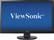 Front. ViewSonic - 21.5" LED HD Monitor - Black.