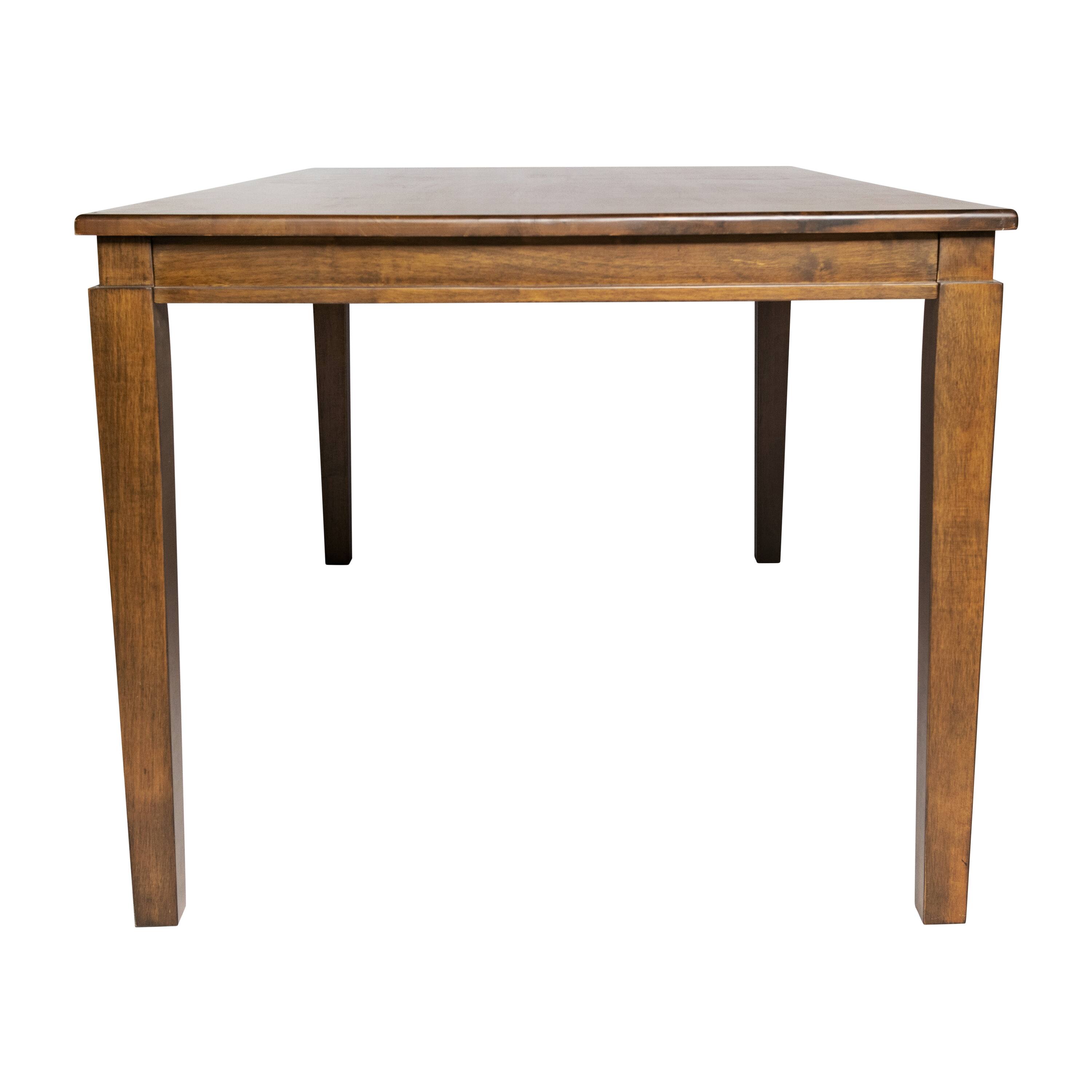 Alt View 7. Emma + Oliver - Cullen Wooden Dining Table - Brown Matte.