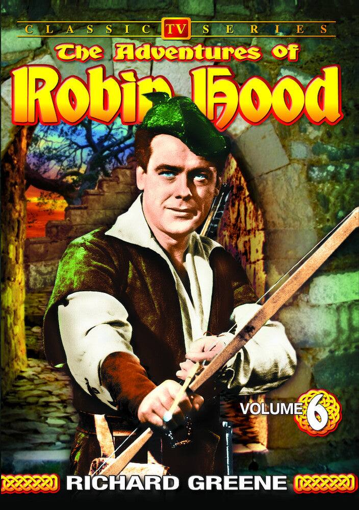Front. Adventures of Robin Hood - Volume 6 - DVD.