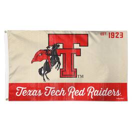 WinCraft - Texas Tech Red Raiders Single-Sided College Vault Deluxe Flag - Multicolor