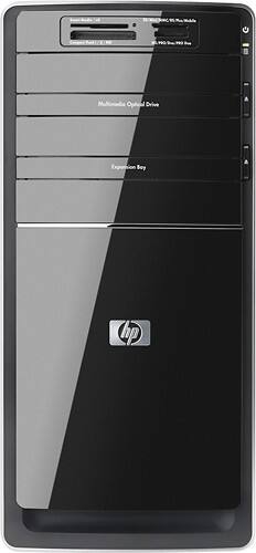 Front Standard. HP - Factory-Refurbished Pavilion Desktop / Intel® Core™ i3 Processor / 6GB Memory / 1TB Hard Drive.