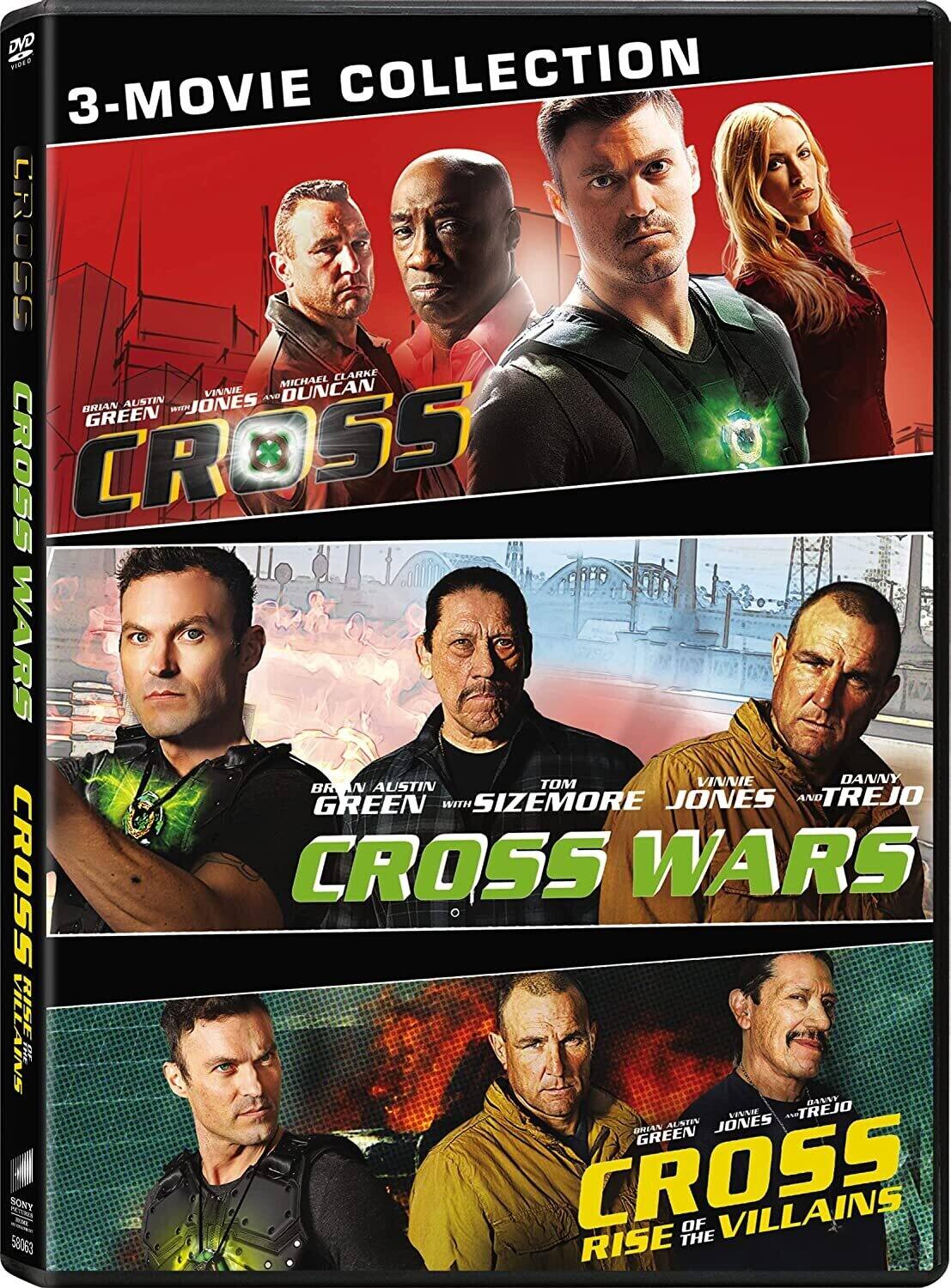 Front. Cross / Cross Wars / Cross: Rise of the Villains   - DVD.