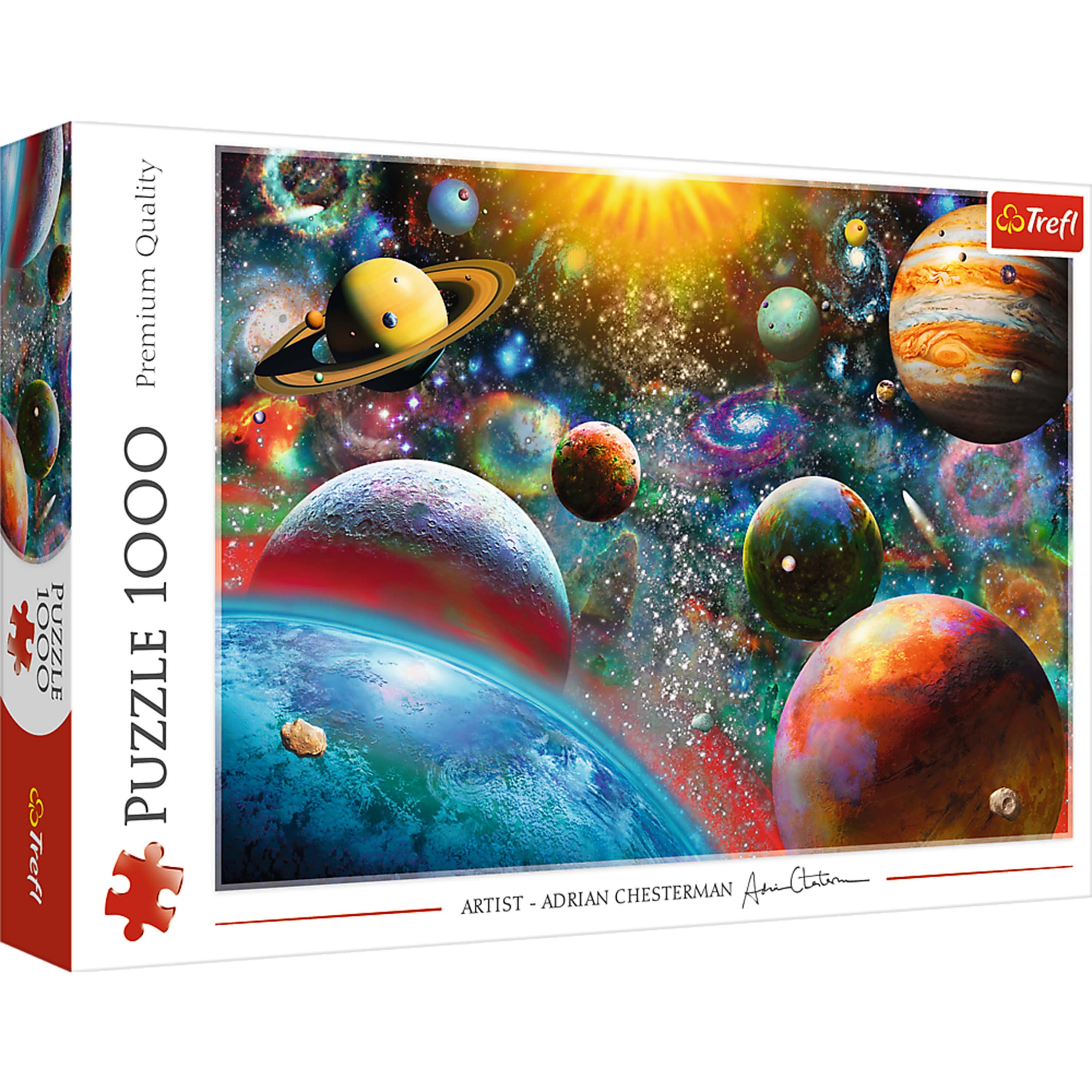 Trefl - Red 1000 Piece Puzzle - Universe