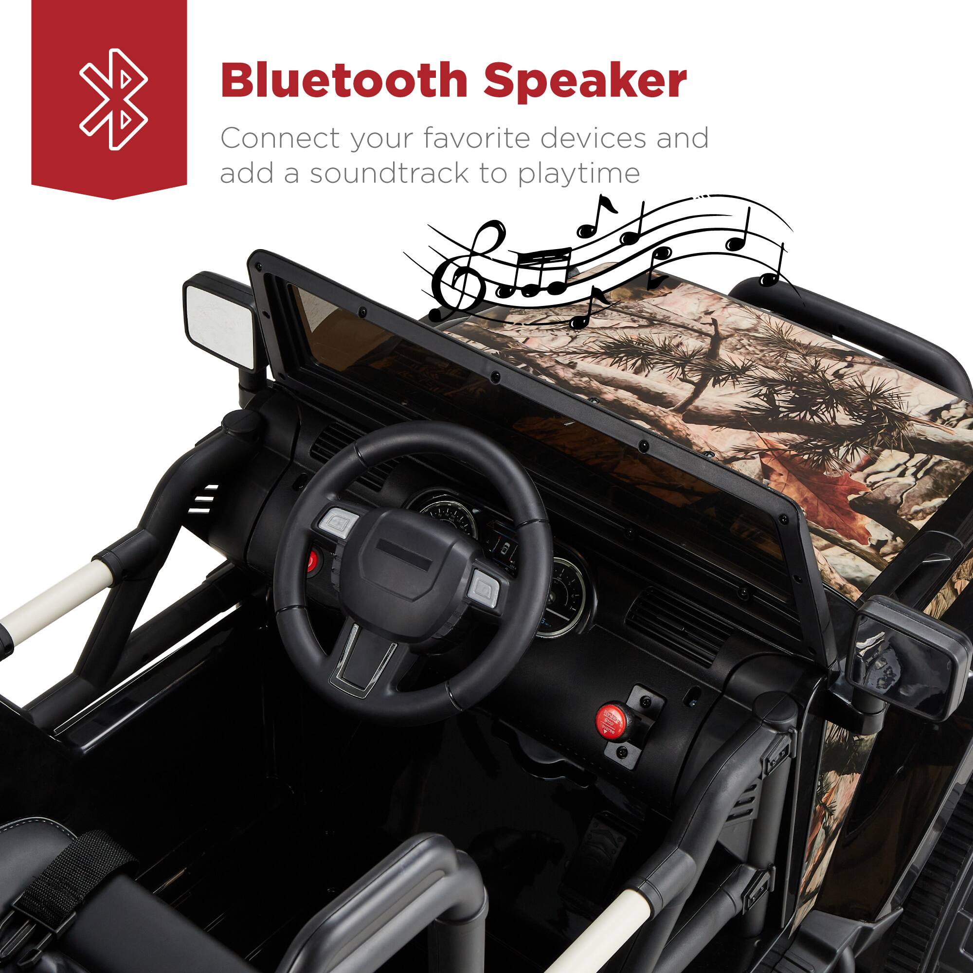 Bluetooth Speaker  
Connect your favorite devices and add a soundtrack to playtime