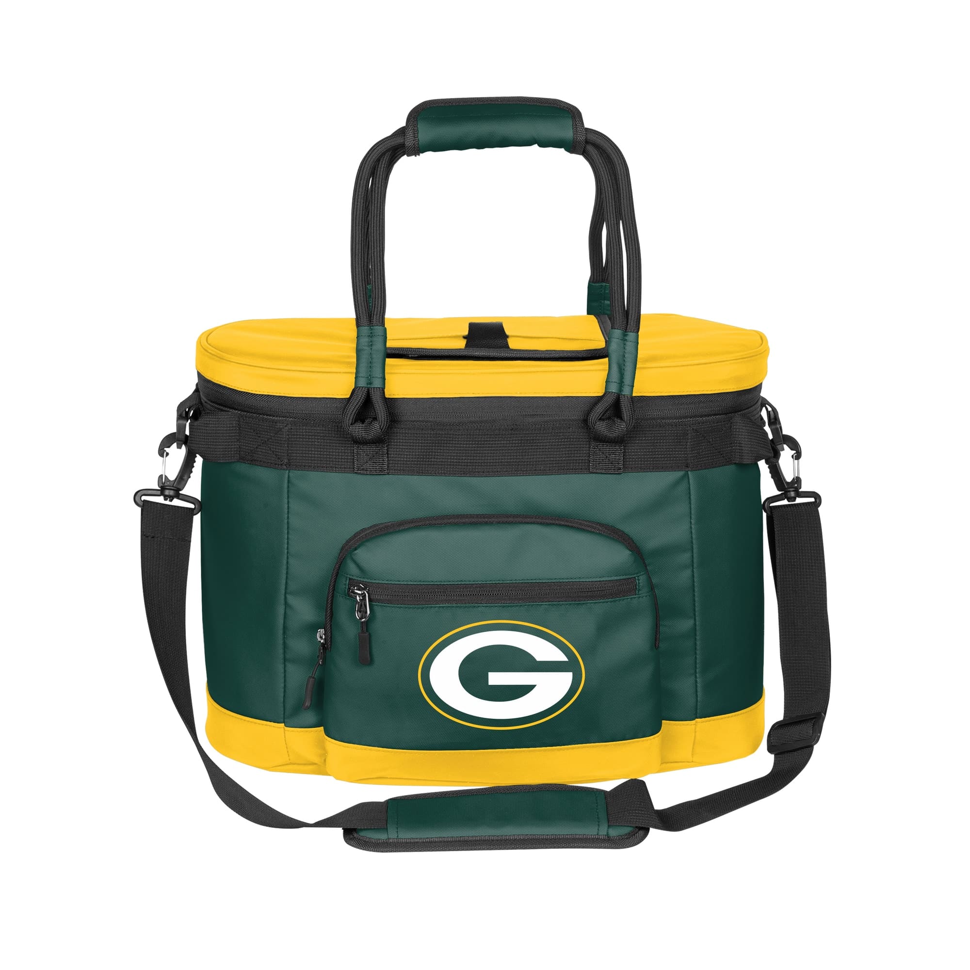 Logo Brands - Green Bay Packers 35 Can Flex Cooler - Hunter Green