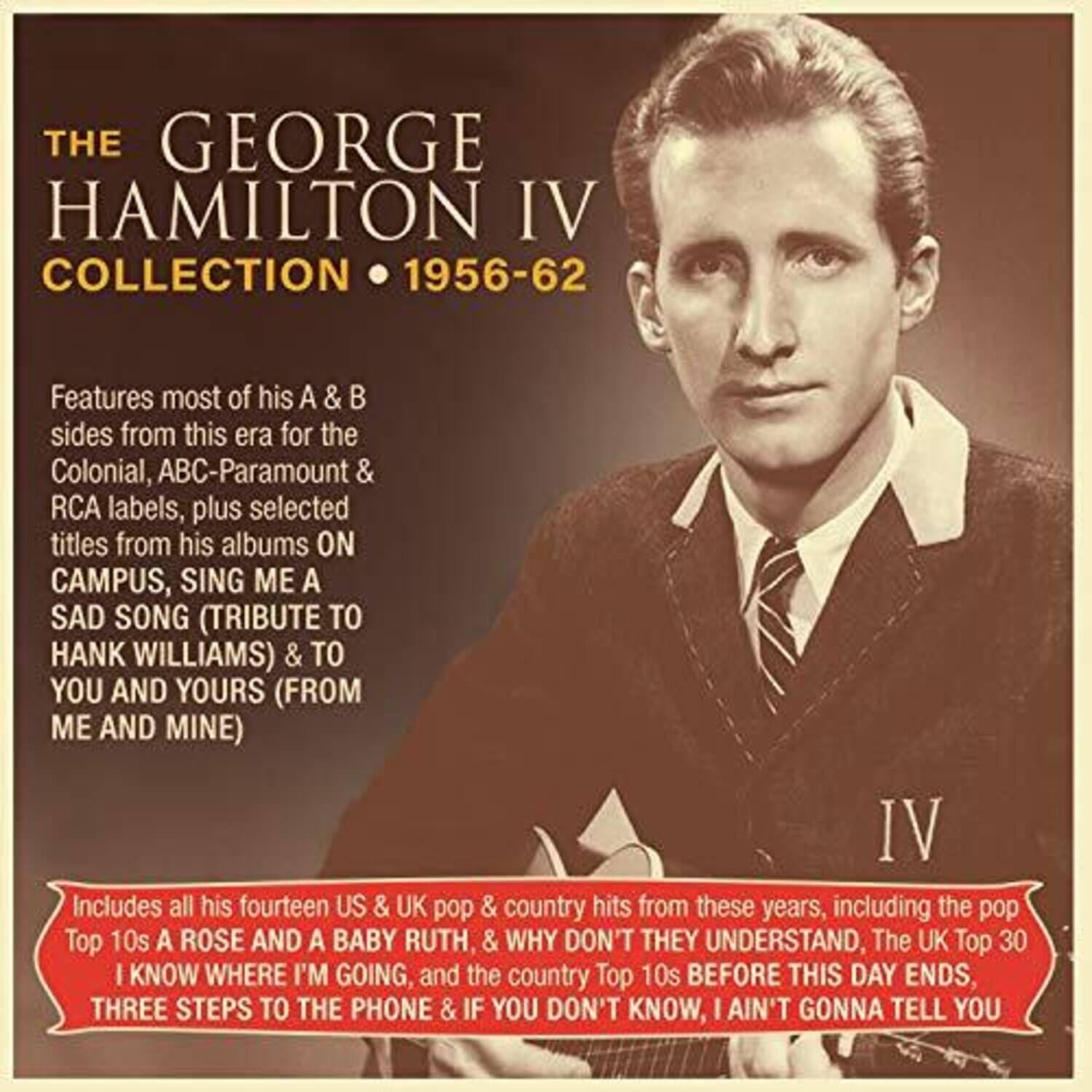George Hamilton IV - Collection 1956-62   - COMPACT DISCS [CD] price history on PriceWatchPro