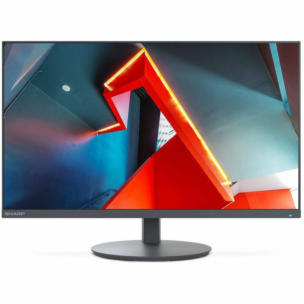 Alt View 2. Sharp - Sharp MultiSync DD-E244F 24" Class Full HD LED Monitor - 16:9 - Black - 23.8" Viewable - In-plane Switching (IPS) - Black.
