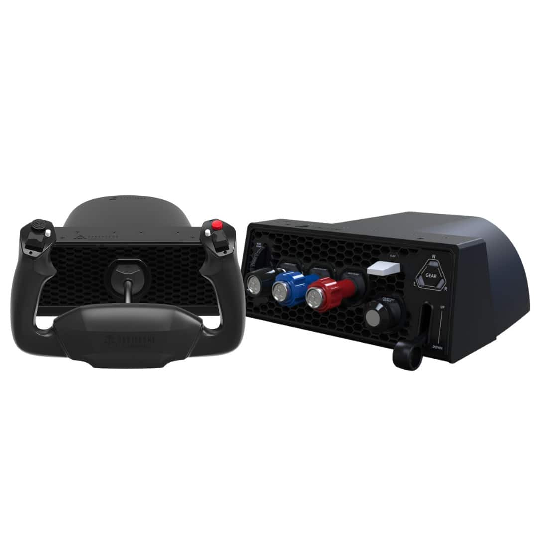 Honeycomb Aeronautical - Sierra TPM Module with Trim Wheel with Flight Controls - Black