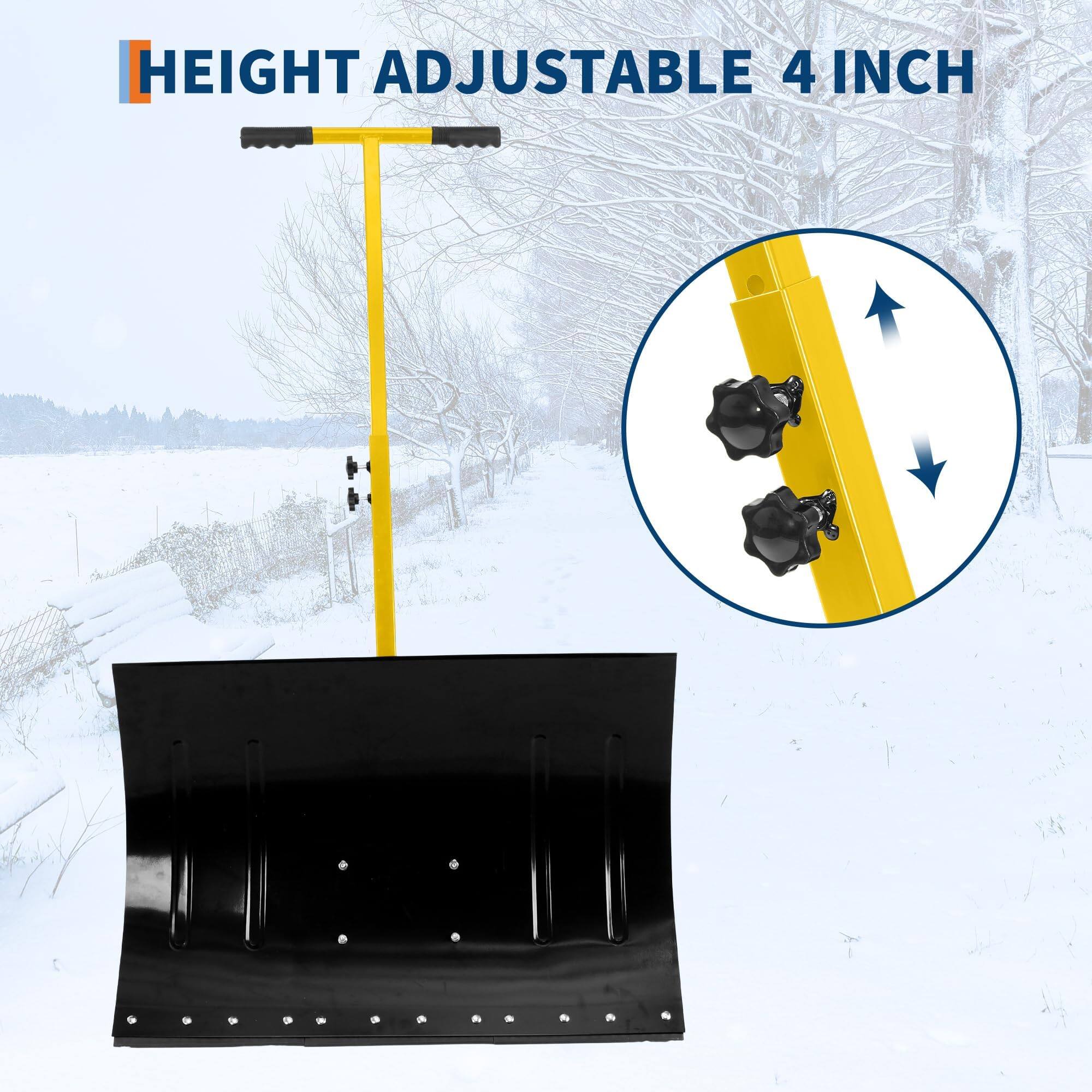 HEIGHT ADJUSTABLE 4 INCH  
STABLE 4 INCH