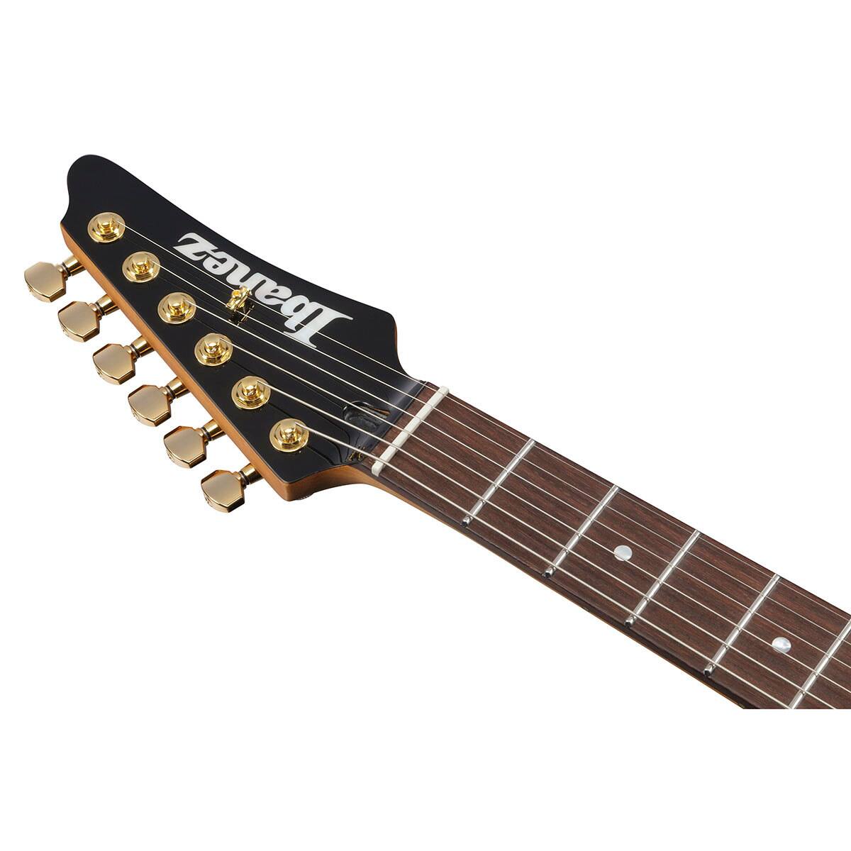 Alt View 7. Ibanez - Ibanez AZ Premium Series AZ41P1EW Electric Guitar, Natural Gray Burst.