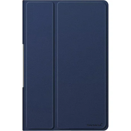 Front. SaharaCase - Venture Series Folio Case for Lenovo Tab Plus 11.5 - Midnight Blue.