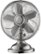 Front Zoom. Insignia™ - 12" Retro Table Fan - Stainless Steel.
