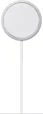 Front. Apple - MagSafe Charger (2 m) - White.