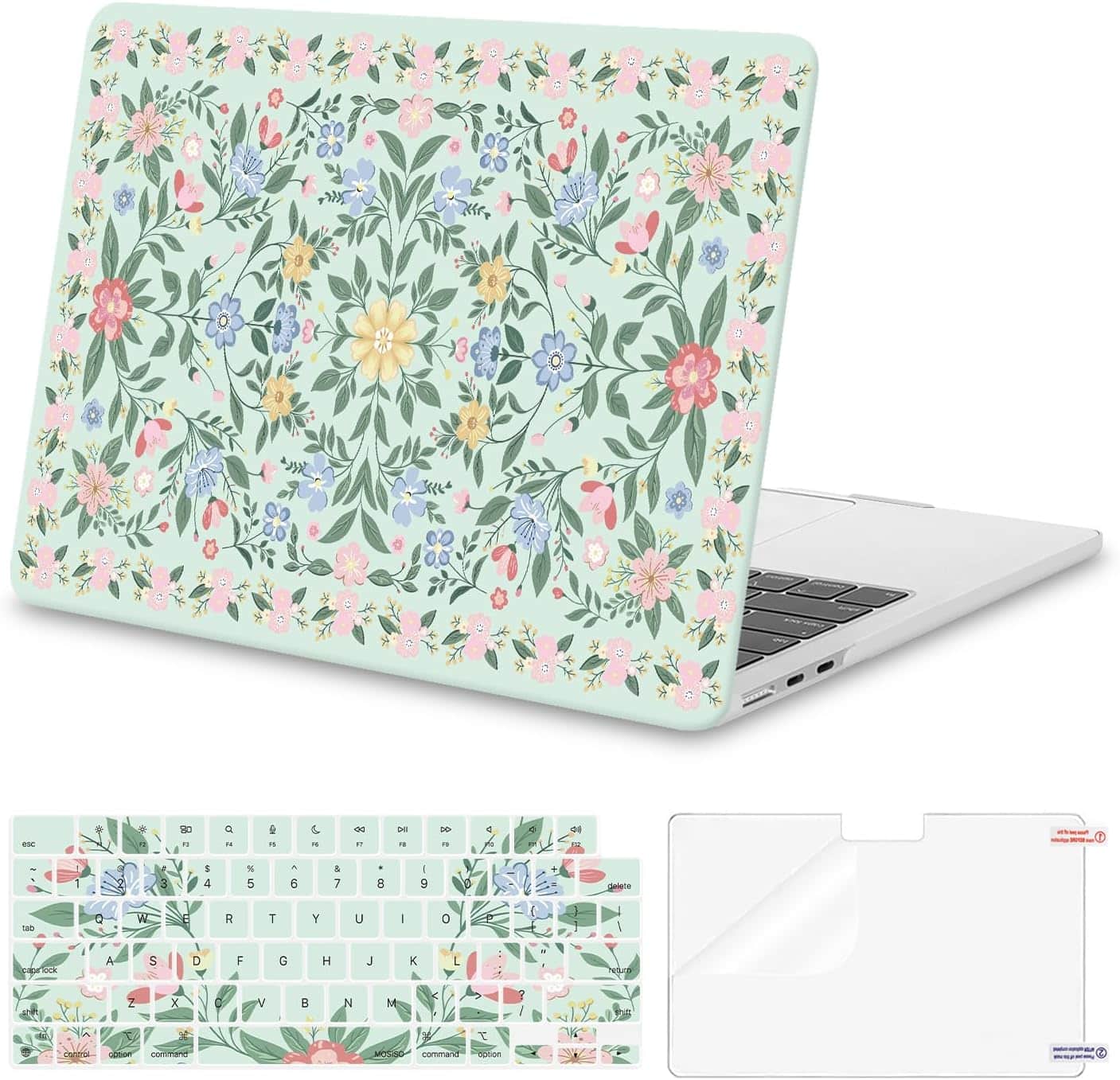mosiso For MacBook Air 13 inch Case 2026 2022 M5 A3449 M4 A3240 M3