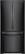 Front. Samsung - 19.7 Cu. Ft. French Door Refrigerator - Black.