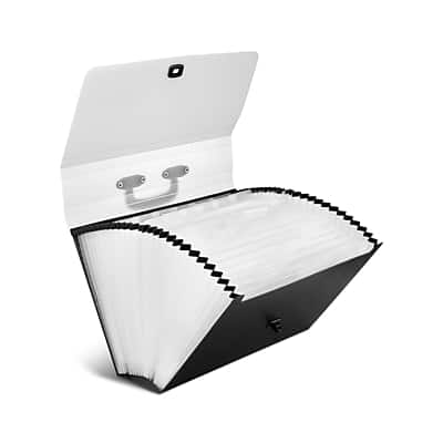 Staples - Plastic Accordion File, 26-Pocket, Legal Size, (TR45531) - Black price history on PriceWatchPro