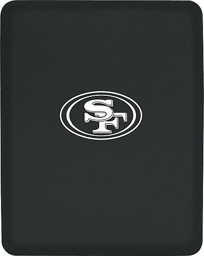 Front Standard. Tribeca - San Francisco 49ers Shield for Apple® iPad™ - Black.