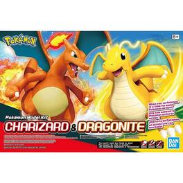 Bandai - Hobby - Pokemon - Pokemon Select Series 43 Charizard & Dragonite Model Kit Set