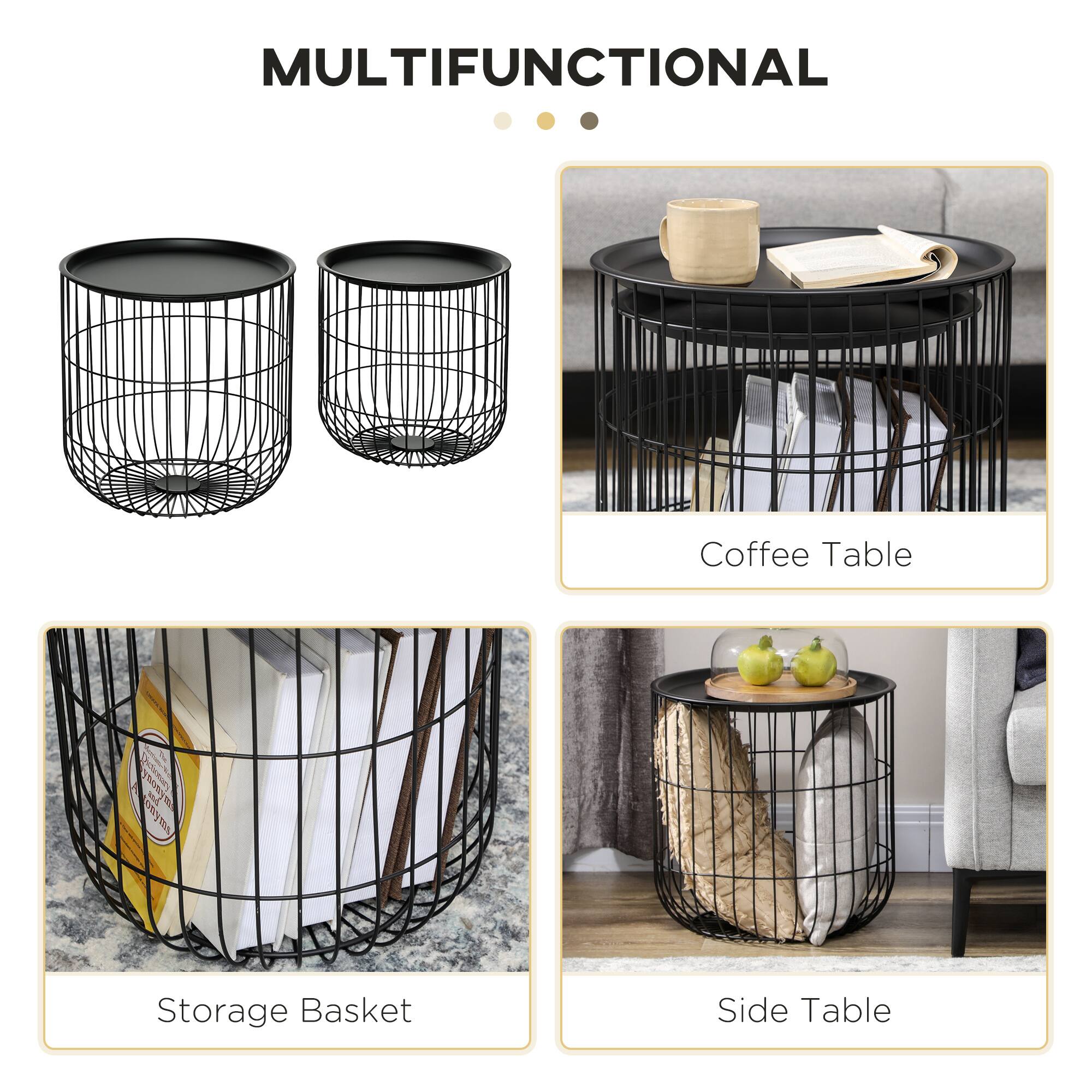 MULTIFUNCTIONAL

Coffee Table

Storage Basket

Side Table