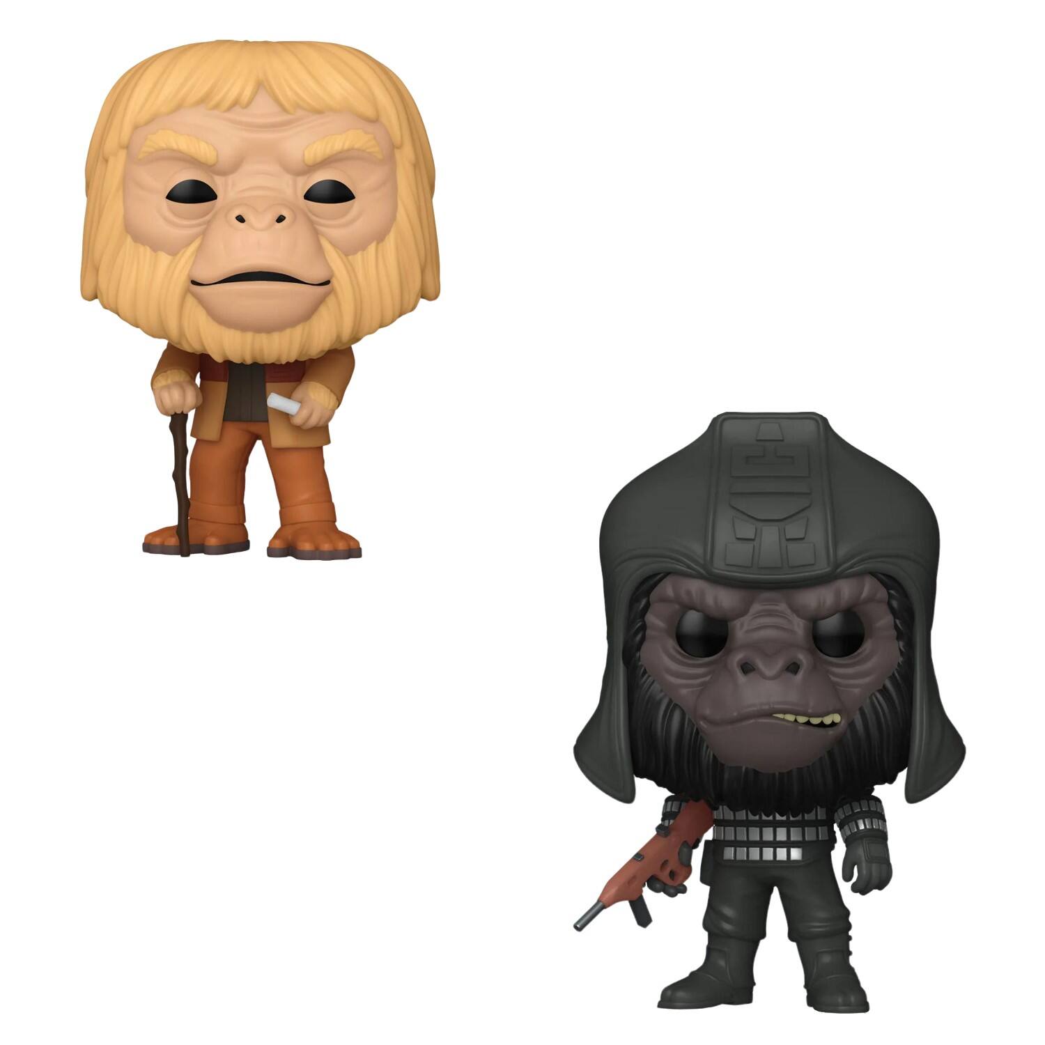 Front. Funko - Funko Pop! 2pack Planet of the Apes - Dr. Zaius & General Ursus.