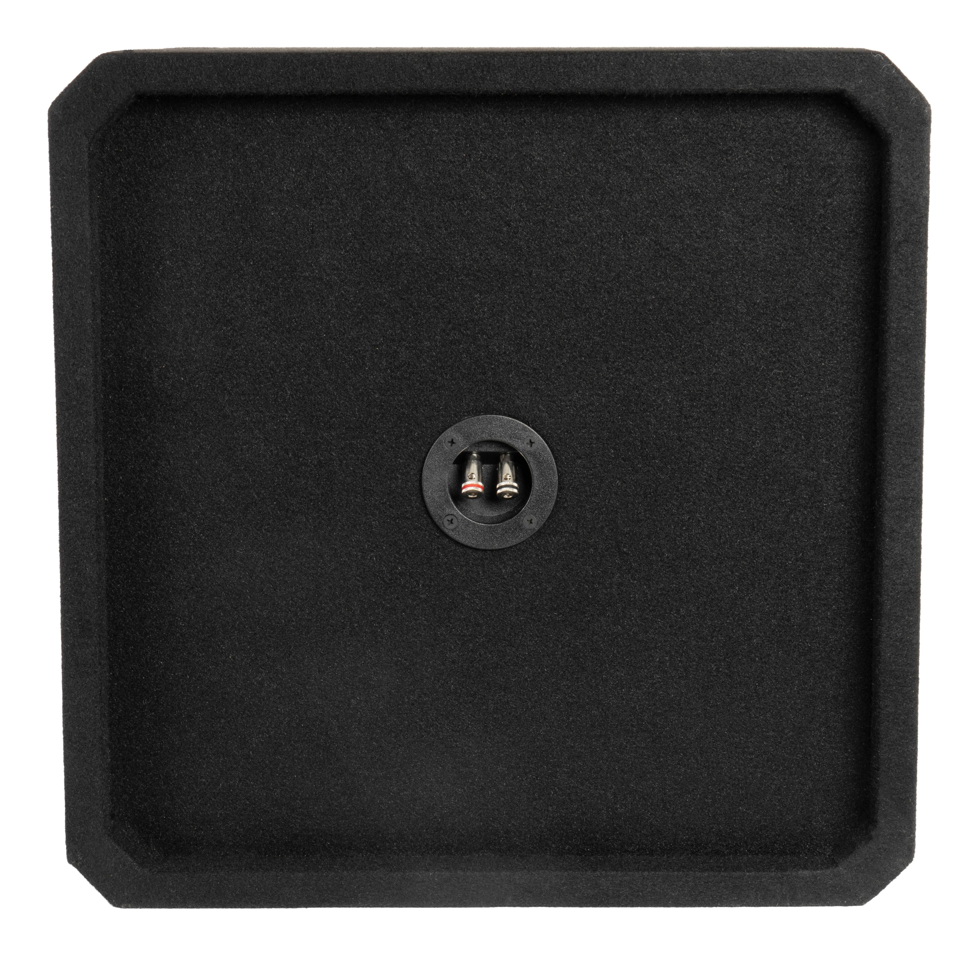 Alt View 2. NVX - NE151S Single 15" Sealed 3/4" MDF Subwoofer Enclosure.