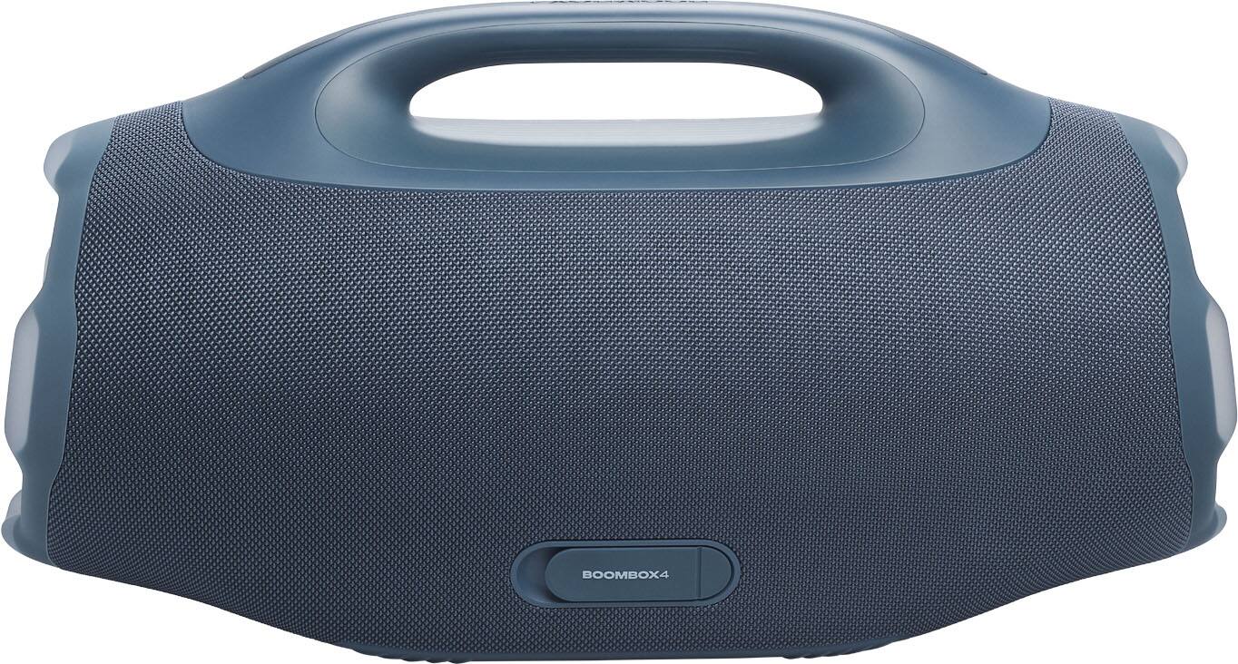 Back. JBL - Boombox 4 portable waterproof speaker - 2025 - Blue.