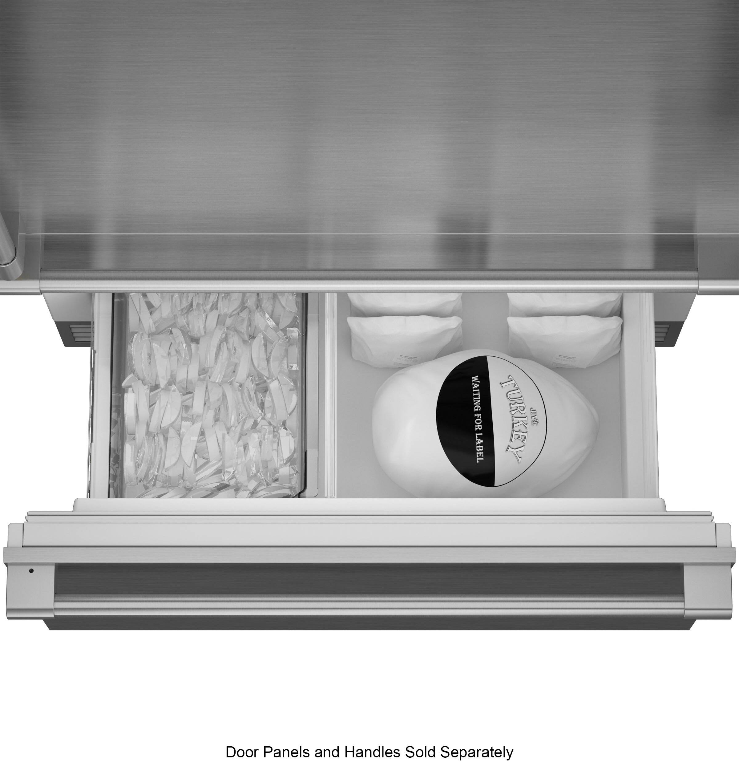 The text on the image reads: "Door Panels and Handles Sold Separately."