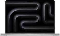 Front. Apple - Geek Squad Certified Refurbished MacBook Pro 14-inch Apple M4 chip Built for Apple Intelligence- 16GB Memory - 512GB SSD - Silver.