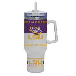 Indigo Falls - LSU Tigers 40oz. Rocky Vintage Tumbler - White