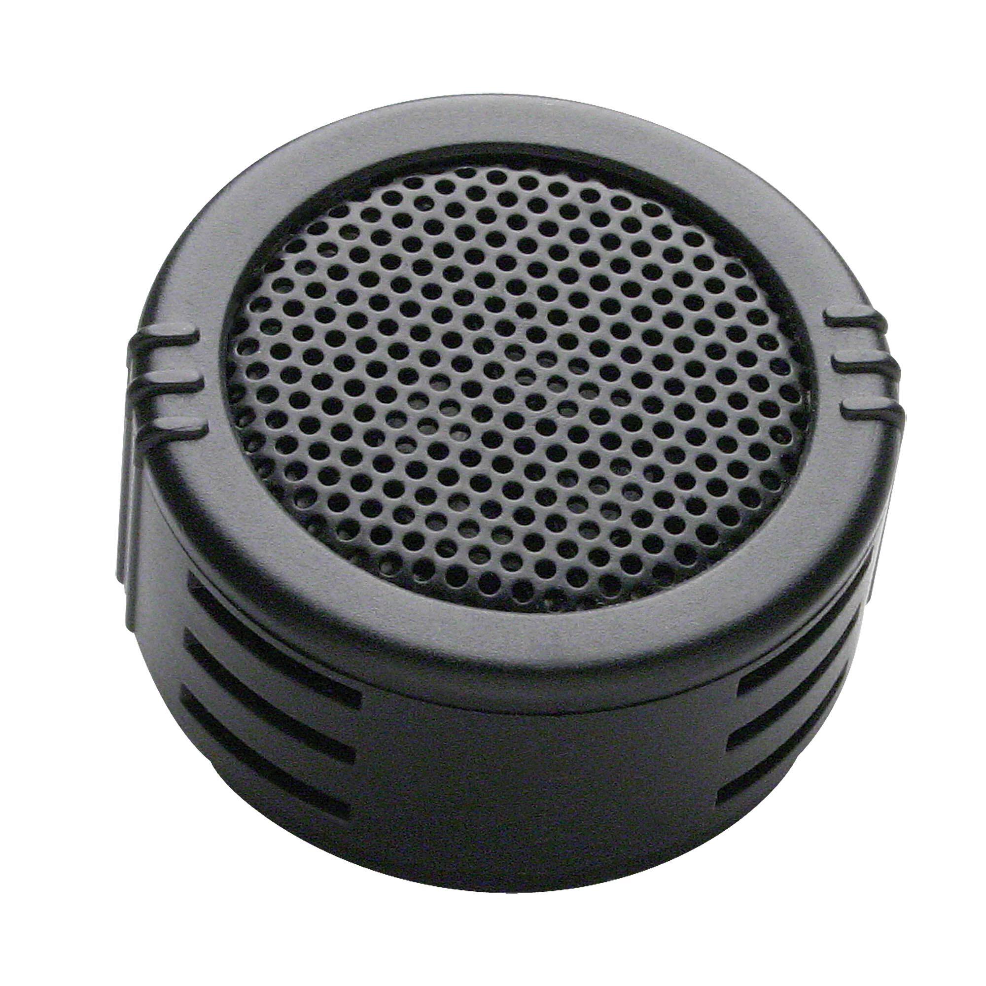 Front. Powerbass - PowerBass S-1ZT - 0.75" Zirconium Super Tweeters - Pair - Black/Gray.