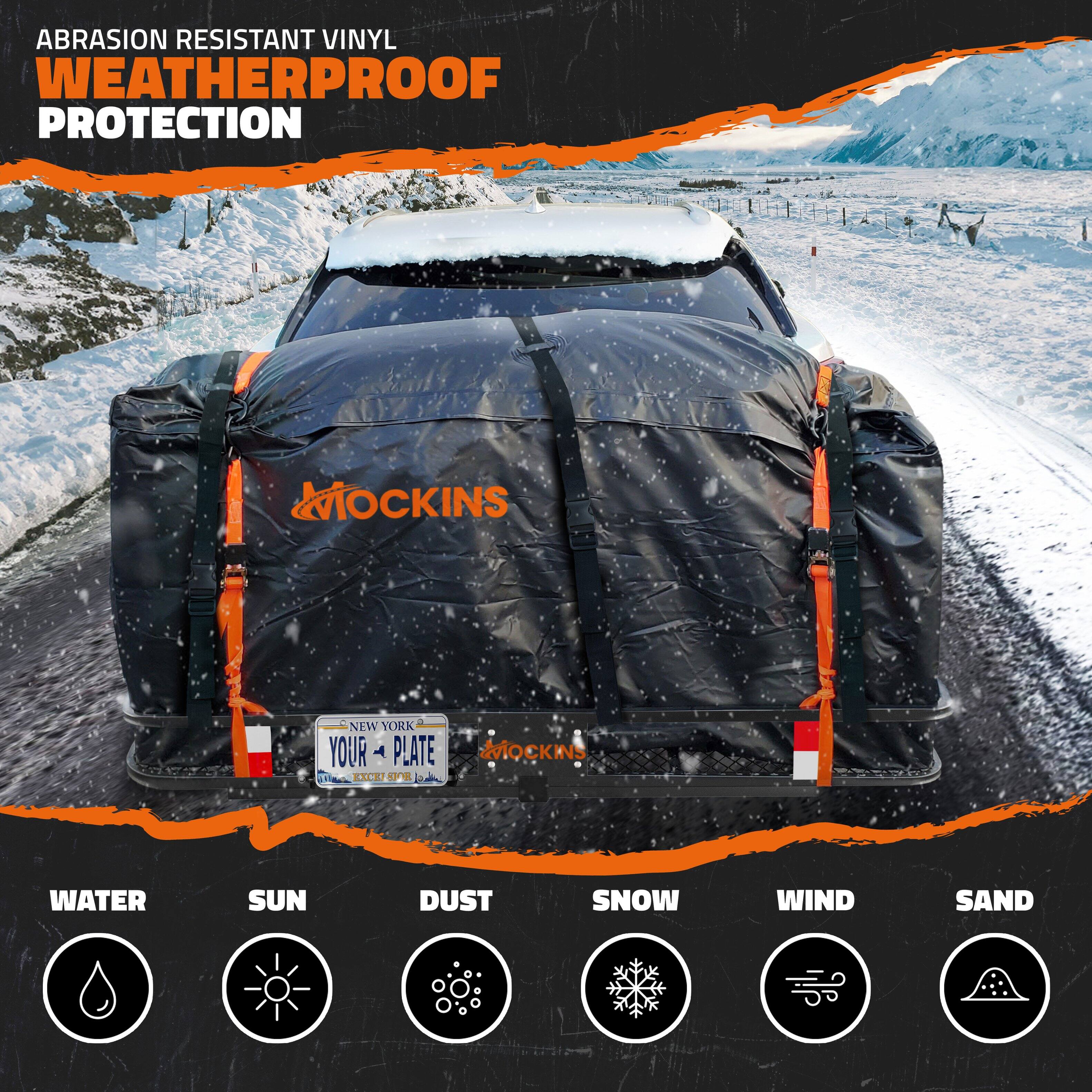 ABRASION RESISTANT VINYL WEATHERPROOF PROTECTION

MOCKINS

NEW YORK
YOUR PLATE
MOCKINS

WATER
SUN
DUST
SNOW
WIND
SAND