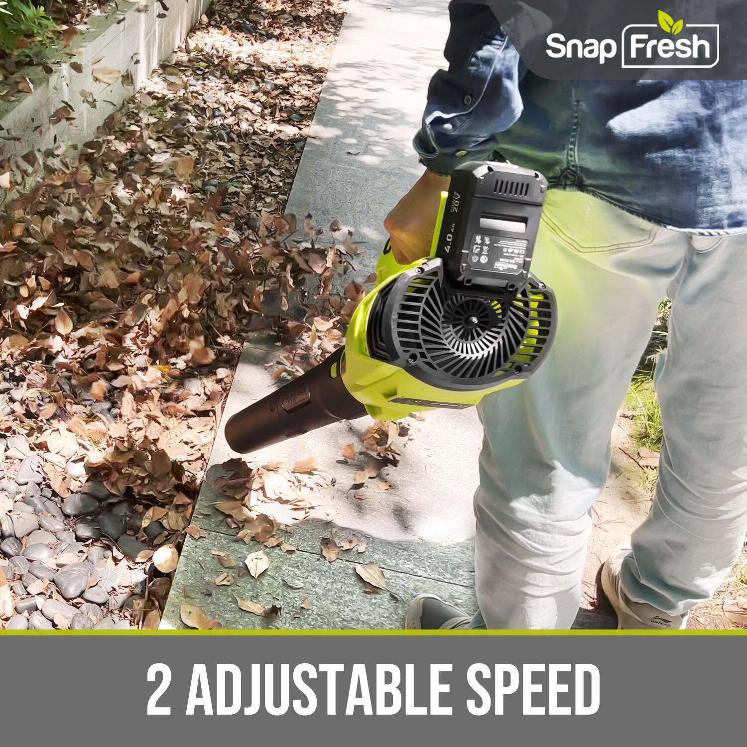 Snap Fresh 200  
4.0%  
2 Adjustable Speed