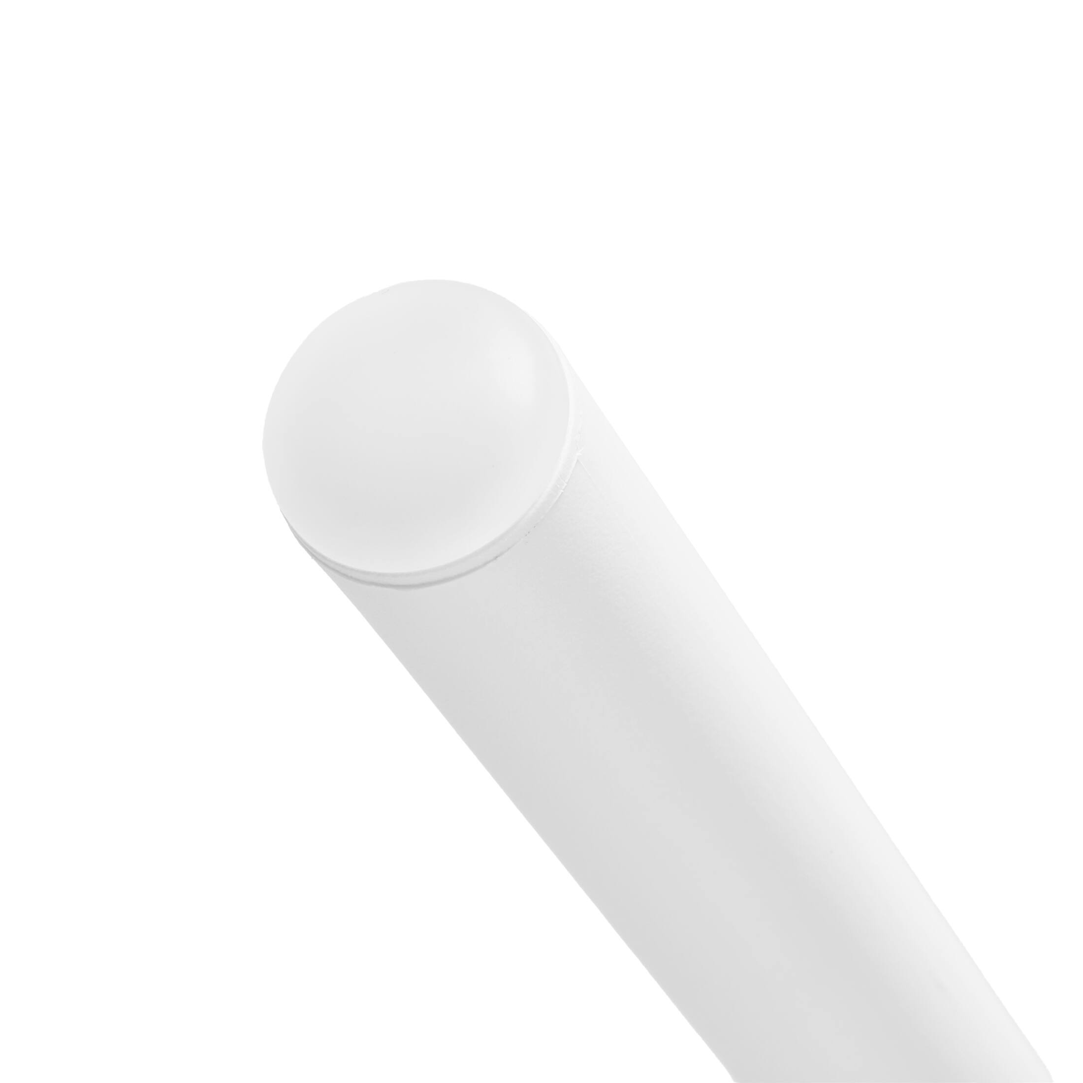 Alt View 2. WestinTrends - WestinTrends Playa Plastic Modern Outdoor Patio Accent Side Tables (Set of 2) - White.