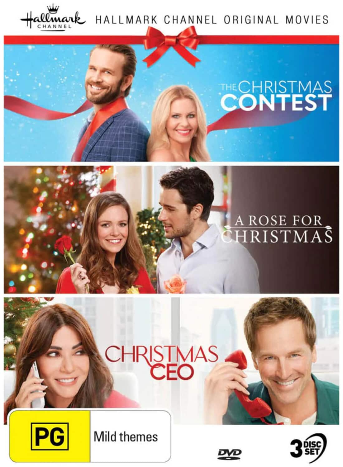 Hallmark Christmas Coll 26: Christmas Contest / Rose For Christmas / Christmas CEO - NTSC/0  - DVD