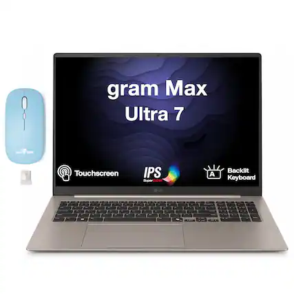 gram Max Ultra 7
DOCK TORM
Touchscreen
IPS SuperCLEAR
Backlit Keyboard
LG