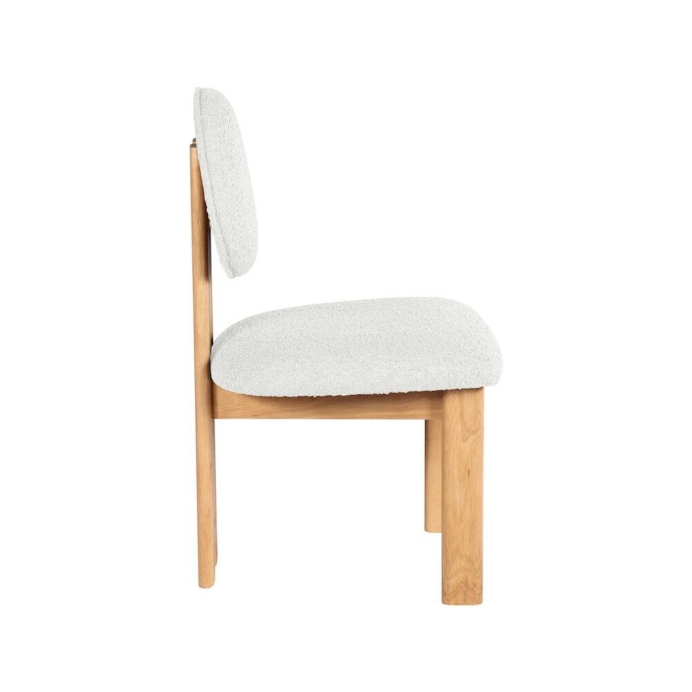 Alt View 3. Meridian Furniture - Napa Cream Dining Chair, Set of 2 - Beige.