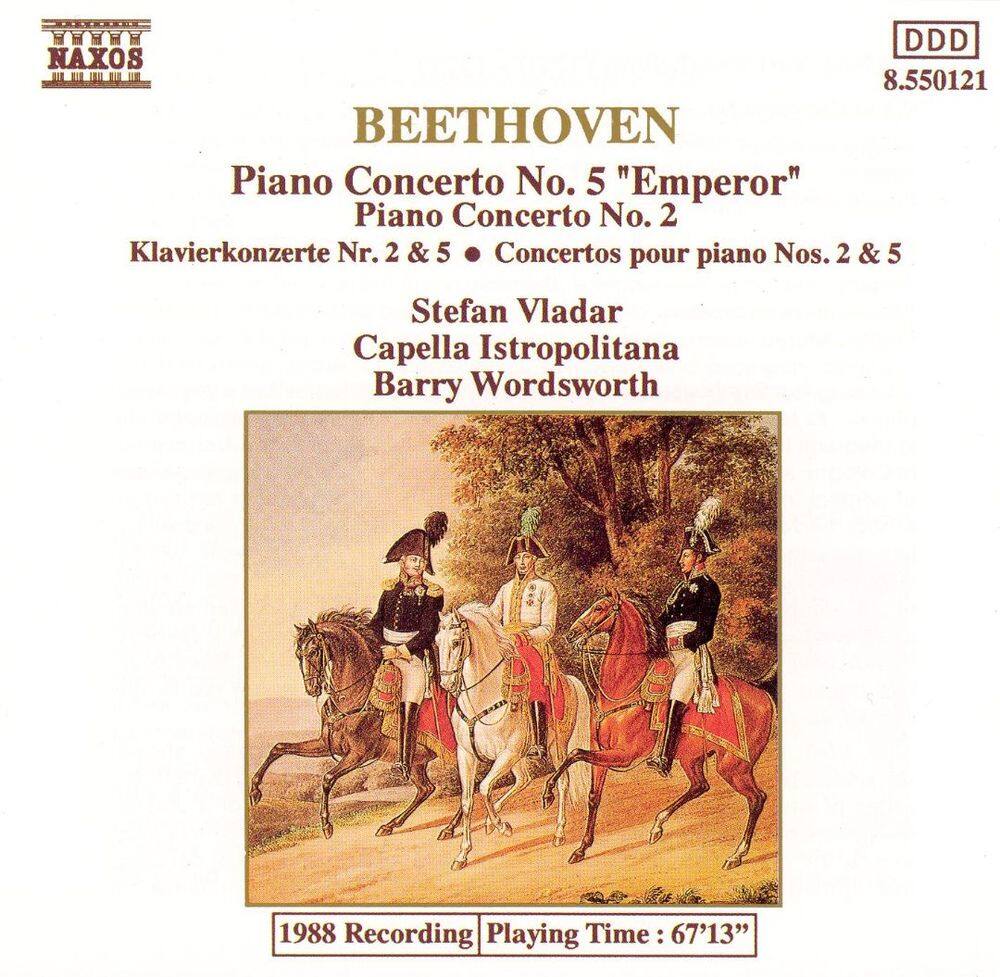 Best Buy: Beethoven: Piano Concertos Nos. 2 & 5 [CD]