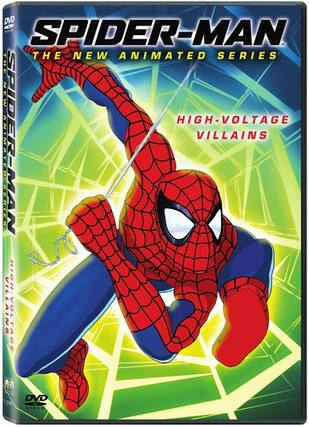 Front. Spider-Man - New Anim Series: High Voltage Villain - DVD.