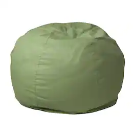 Emma + Oliver - Small Bean Bag Chair for Kids and Teens - Green
