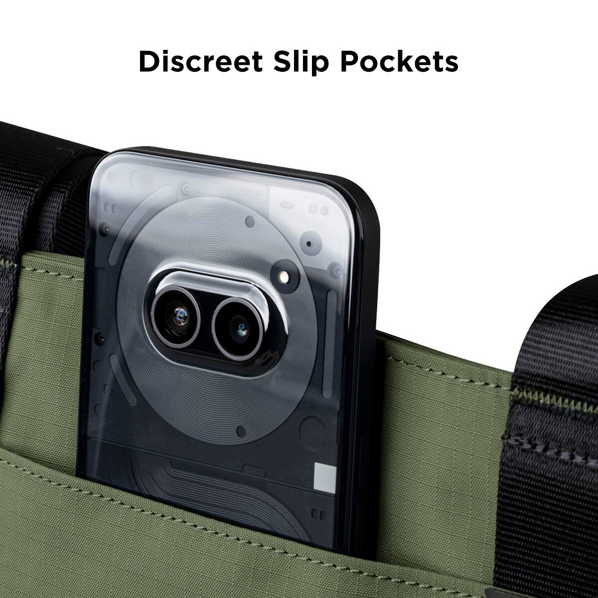 Discreet Slip Pockets