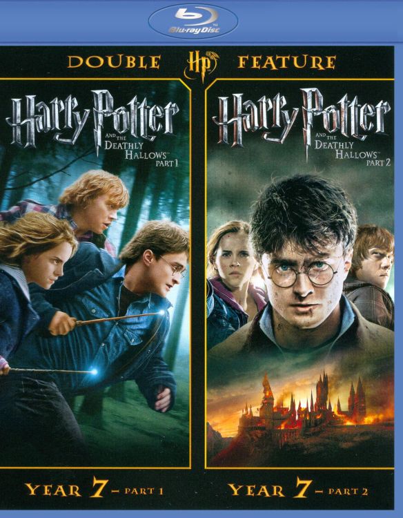  Harry Potter and the Deathly Hollows, Parts 1 and 2 [2 Discs] [Blu-ray]