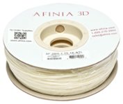 Front Zoom. Afinia - 1.75mm ABS Filament 2.2 lbs. - Natural.