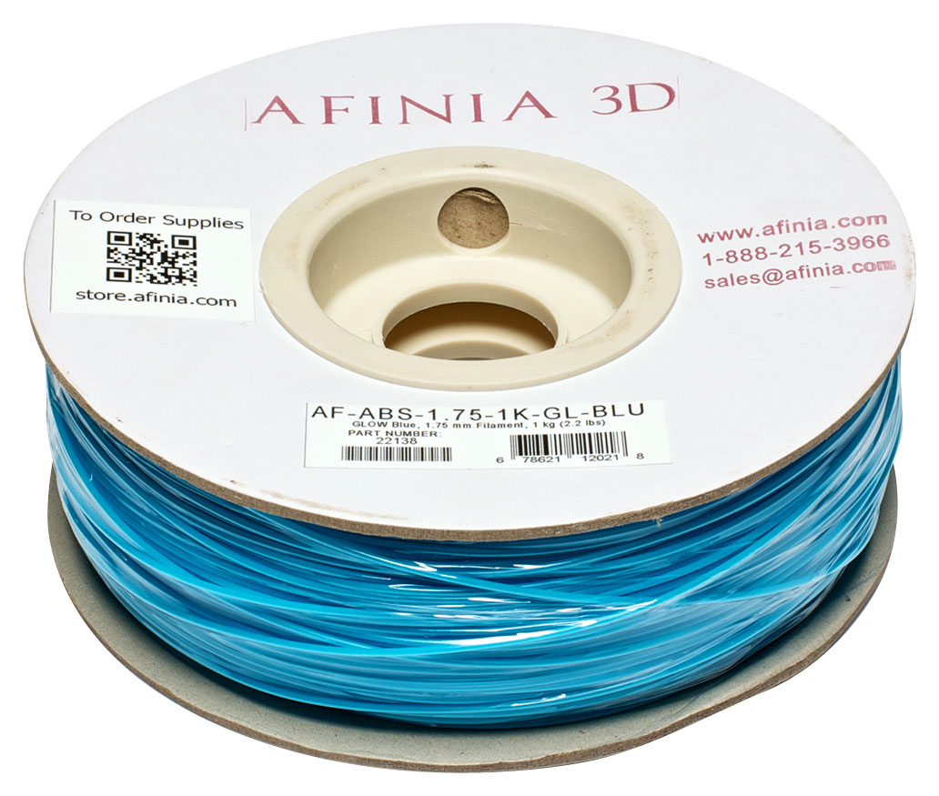 Afinia Value-Line 1.75mm PLA Filament for 3D Printers - 1kg Spool