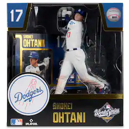 McFarlane Toys - McFarlane Toys: MLB Players 2025 - Shohei Ohtani #17 - LA Dodgers 7" Figure - White