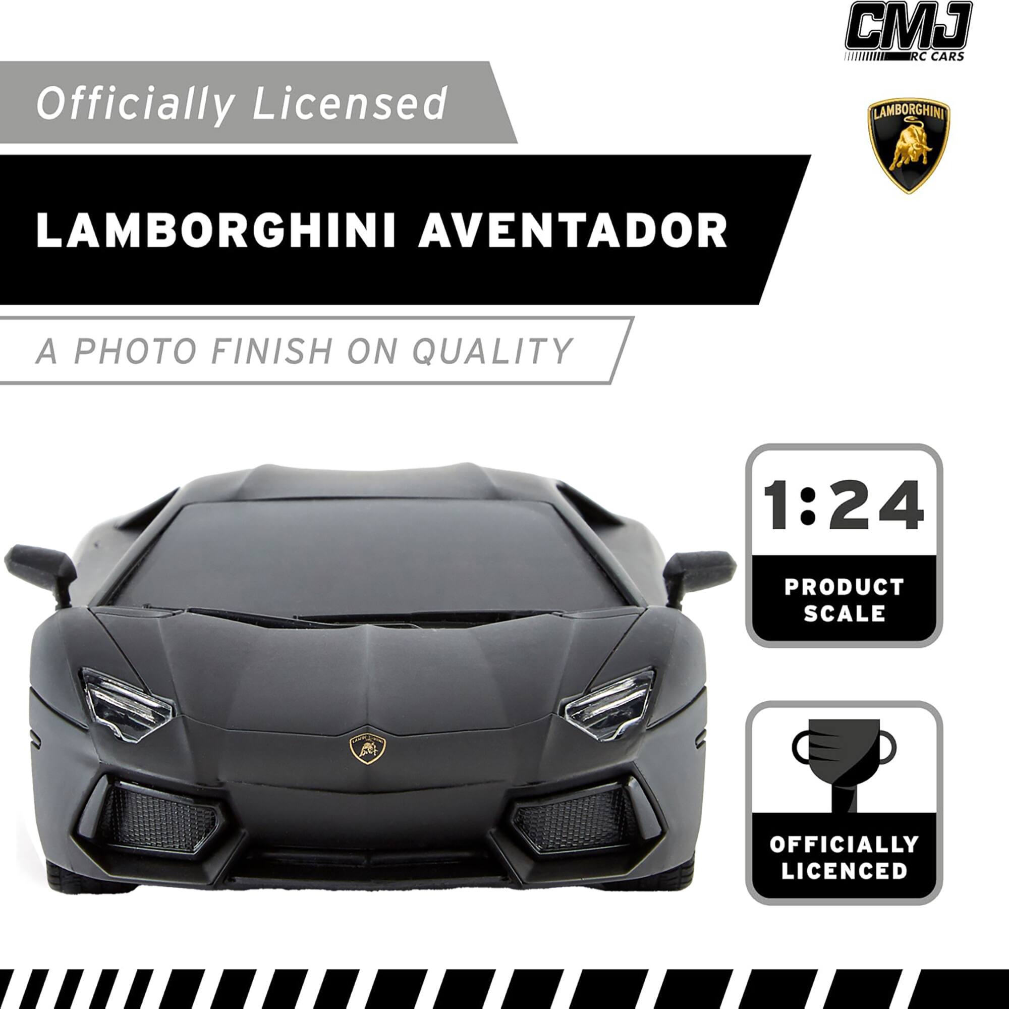 Officially Licensed CJ C CARS Lamborghini Aventador. A photo finish on quality. 1:24 product scale.